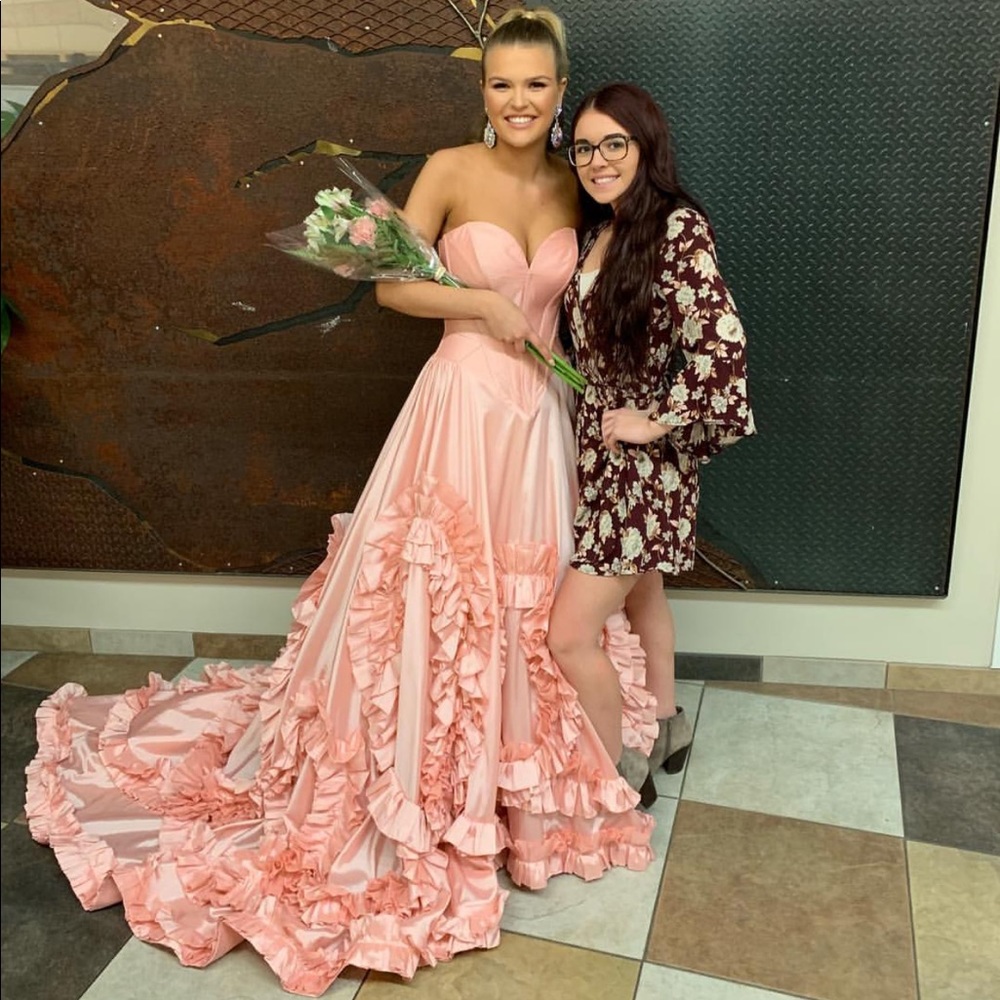 Pink Sherri Hill Ball Gown